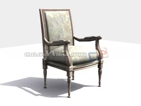 European Antique Chair 3d model European Antique Chair 3d model
