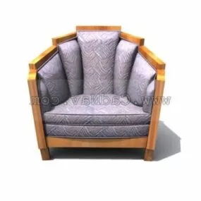 Home Furniture Antique Chairs 3d model