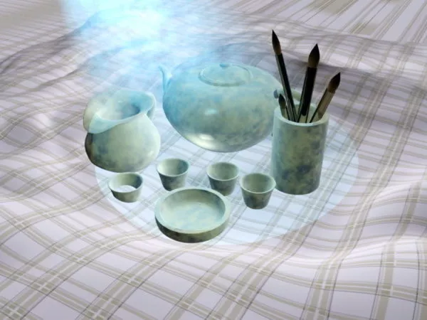 Cup Coffee With Saucer 3d model