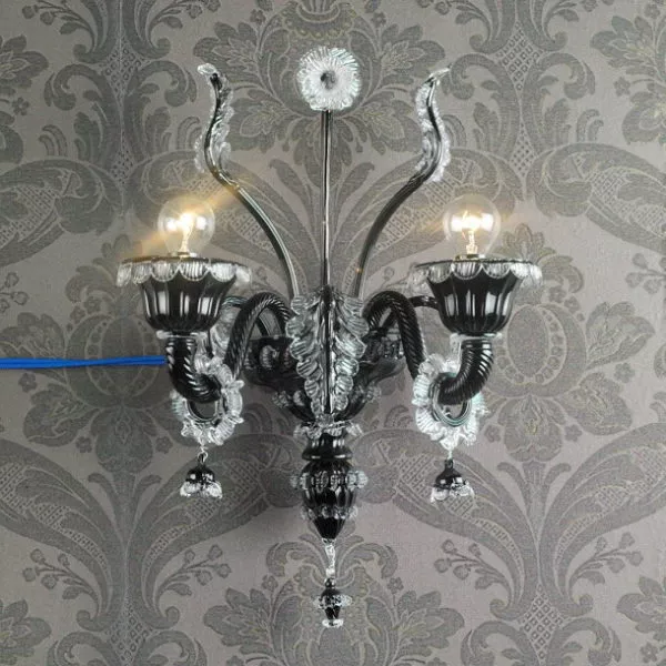 Sconce Lamp Dual Candlestick 3d model