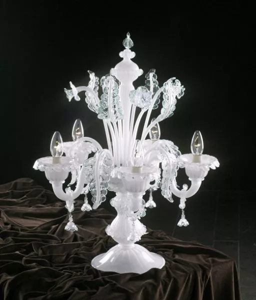 Living Room Antique Crystal Table Lamp 3d model Living Room Antique Crystal Table Lamp 3d model