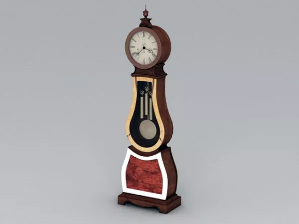 Classic Mantle Clock 3d model