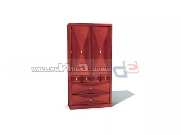 Furniture Bedroom Antique Clothes Cabinet 3d model Furniture Bedroom Antique Clothes Cabinet 3d model