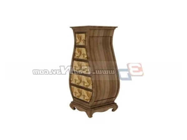 Antique Furniture Classic Decorative Cabinet 3d model Antique Furniture Classic Decorative Cabinet 3d model