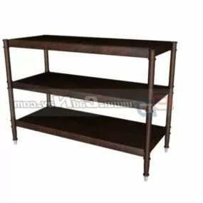 Antique Storage Rack 3d model