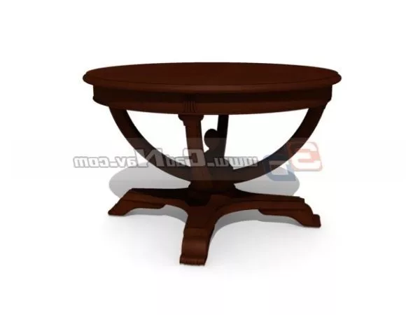 Old Antique Furniture Coffee Table 3d model Old Antique Furniture Coffee Table 3d model