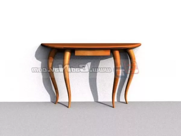 Chinese Console Table Carved Wooden 3d model