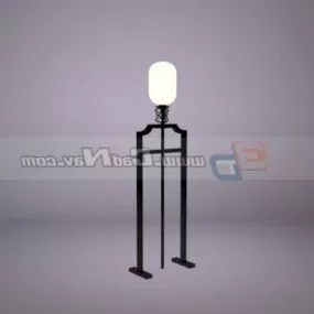 Antique Design Indoor Floor Lamp 3d model