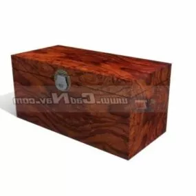 Antique Locker Furniture 3d model