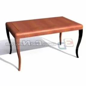 Living Room Antique Side Table 3d model