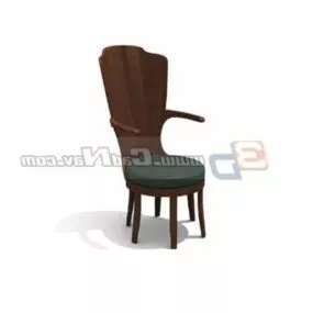 Antique Tub Chair 3d model