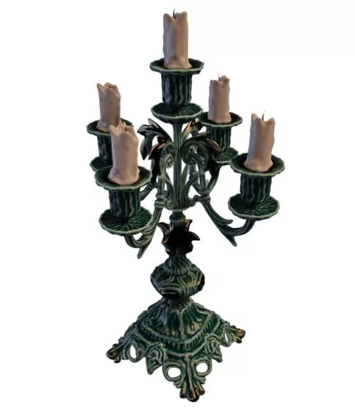Flower Candle 3d model