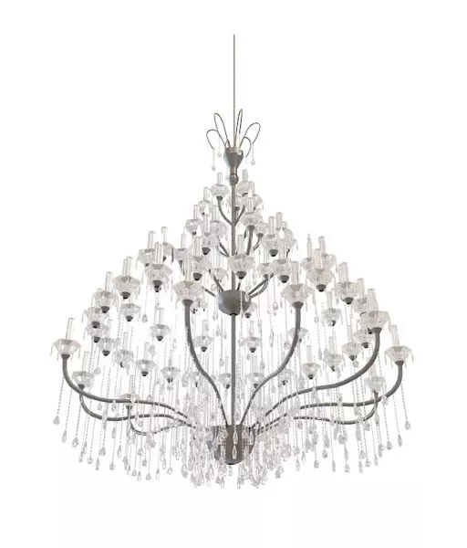 Antique Home Candle Chandelier 3d model Antique Home Candle Chandelier 3d model