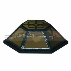 Antique Design Ceiling Light 3d model
