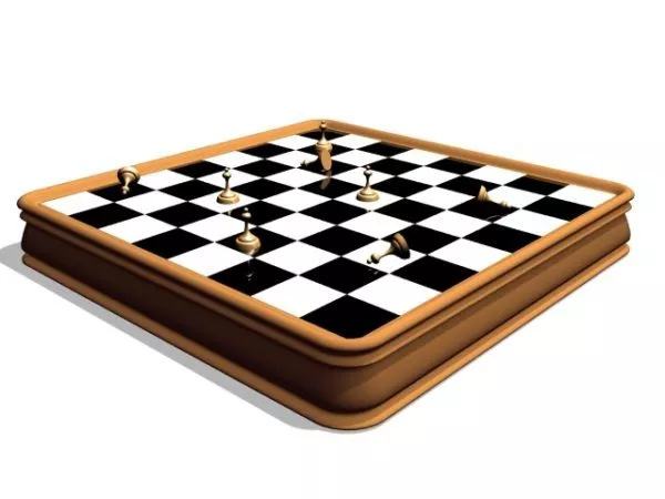 Piecepack Pawn Game 3d model