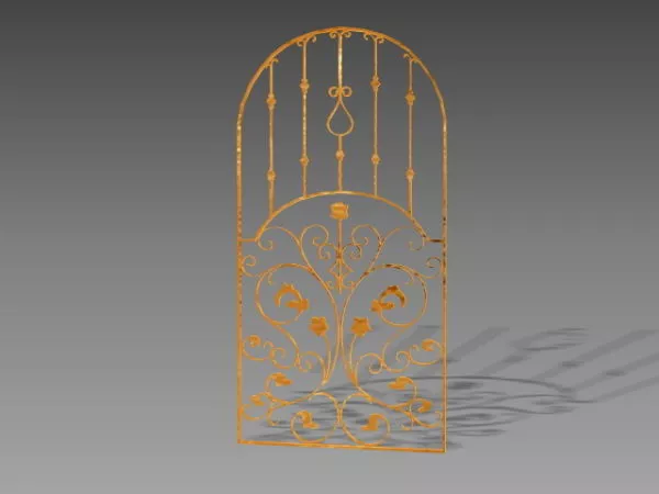 Antique Metal Home Window Guards 3d model Antique Metal Home Window Guards 3d model