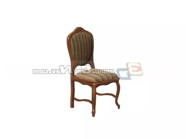 Antique Dining Chair Furniture 3d model Antique Dining Chair Furniture 3d model