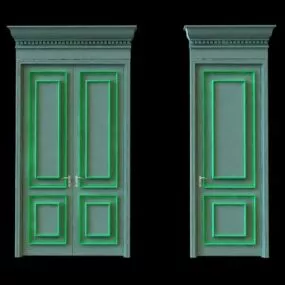 Antique Doors Furniture 3d model