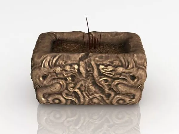 Patio Urn Decoration 3d model