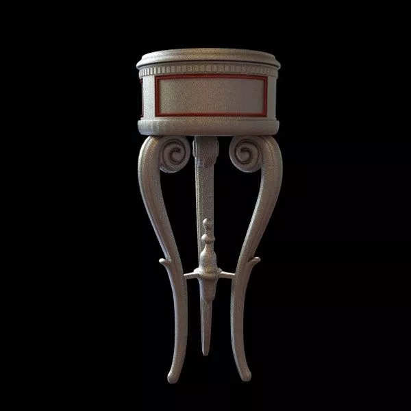 Classic Style Garden Vase 3d model Classic Style Garden Vase 3d model