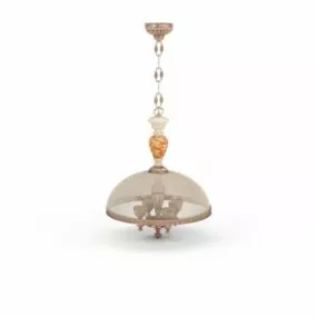 Antique Style Hanging Lamp 3d model