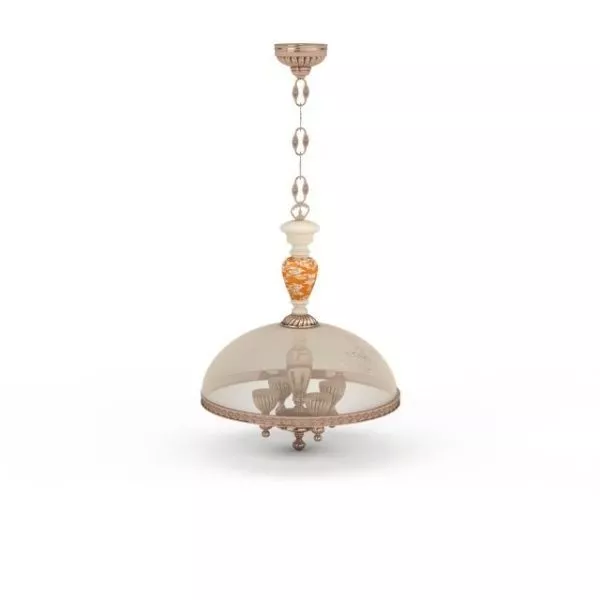 Antique Style Hanging Lamp 3d model Antique Style Hanging Lamp 3d model