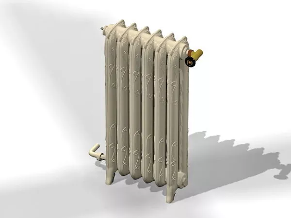Indoor Radiator 3d model