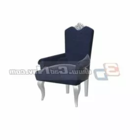 Antique Furniture Leisure Chair 3d model