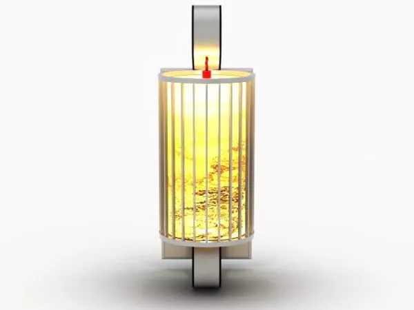 Flower Sconce Masca 3d model