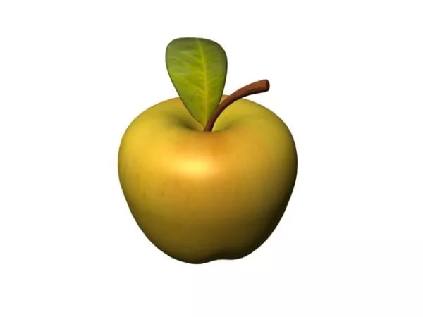 Apples Vase 3d model