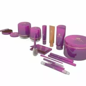 Cosmetic Aprotie Cosmetic Set 3d model