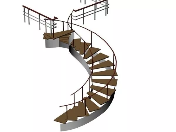 European Component Arc Gate Marble 3d model