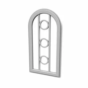 Home Arch Fixed Window 3d model
