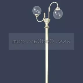 Street Garden Lamp Design 3d model