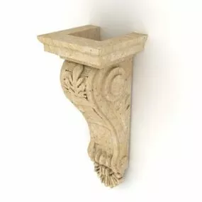 Architectural Entablature Decoration 3d model
