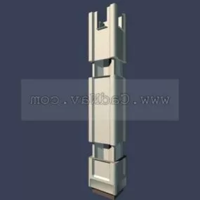 Architectural Lamp Design 3d model
