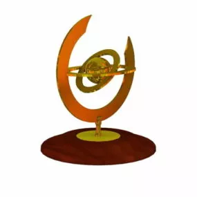 Trophy Table Ornament 3d model
