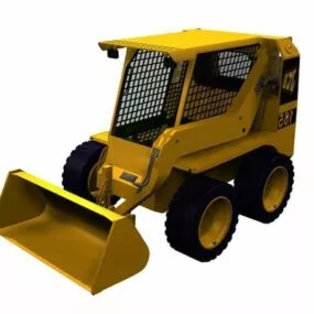 Industrial Armored Wheel Loader 3d model