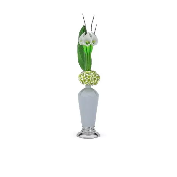 Home Decoration Flowers In Vase 3d model Home Decoration Flowers In Vase 3d model