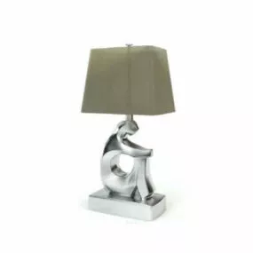 Art Design Desk Lamp 3d model