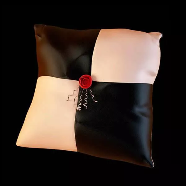 Chest Board Pillow 3d model Chest Board Pillow 3d model