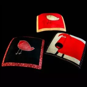 Arts Crafts Textures Pillows 3d model