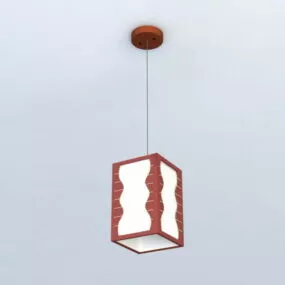 Living Room Asian Style Pendant Lights 3d model