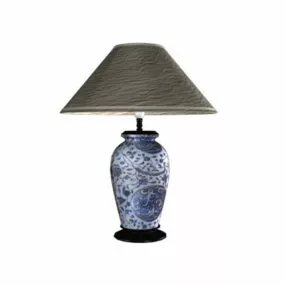 Asian Ginger Jar Table Lamp 3d model
