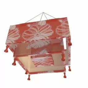 Asian Style Pendant Lighting 3d model
