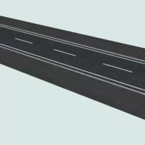 Asphalted Road Modular Street 3d model