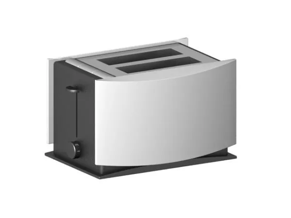 Automatic Kitchen Electric Toaster 3d model Automatic Kitchen Electric Toaster 3d model