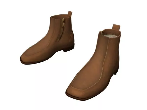 Slippers Low Poly 3d model