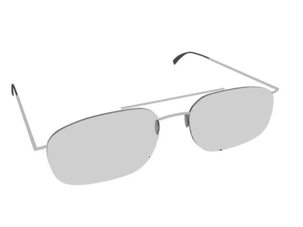 Brown Sunglasses 3d model