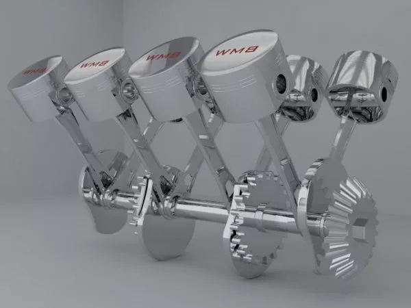 Bmw F1 Racing Car 3d model